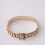 Gold link bracelet