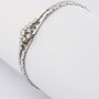 White gold bracelet with diamonds