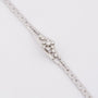 White gold bracelet with diamonds
