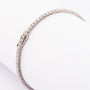 Tennis bracelet with diamonds