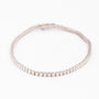 Tennis bracelet with diamonds