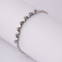 White gold bracelet with 7 diamonds