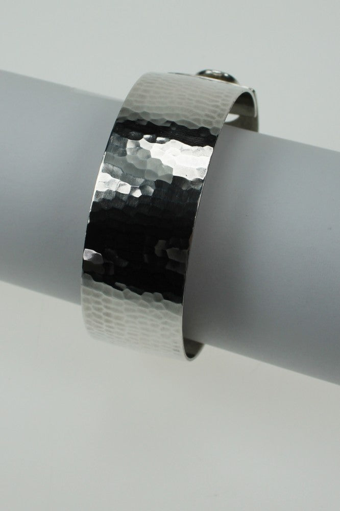 Silver buckle bracelet