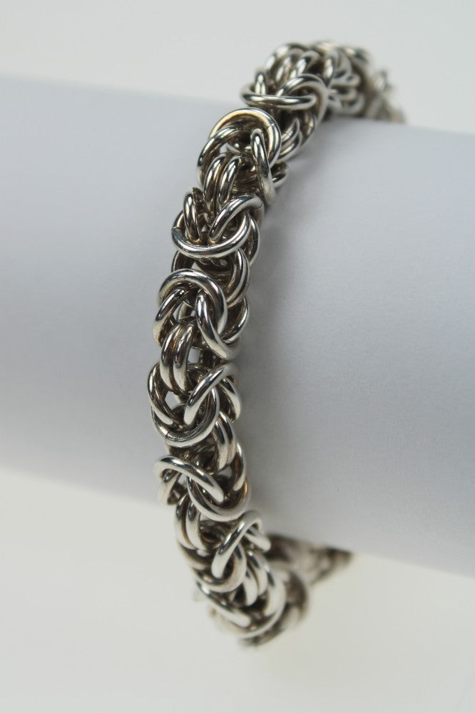 Silver link bracelet