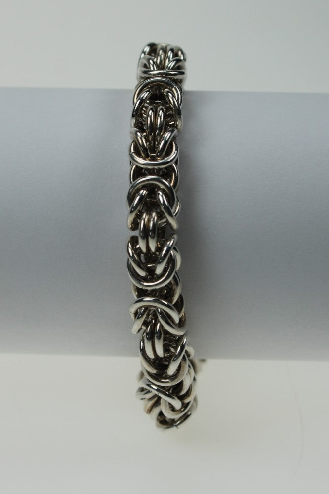 Silver link bracelet