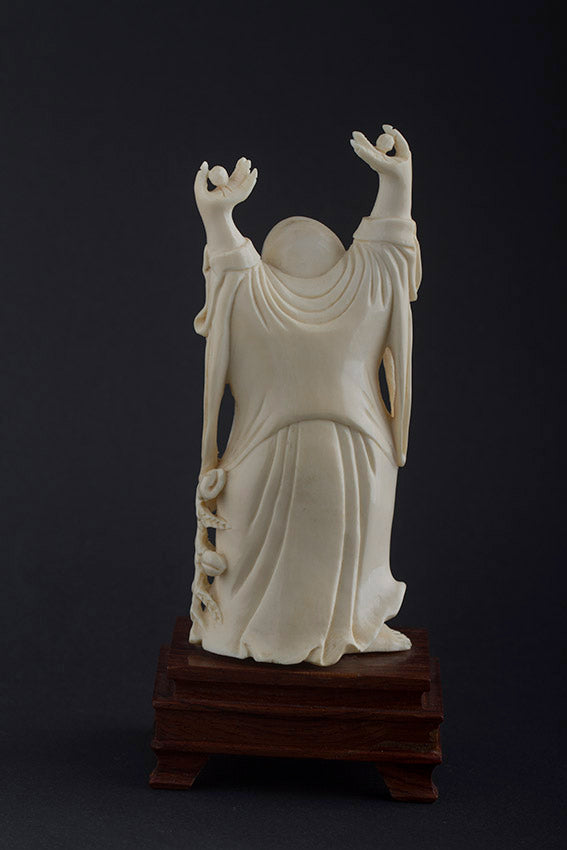 Ivory Happy Buddha