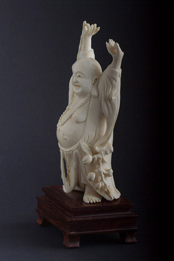 Ivory Happy Buddha