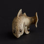 Antique ivory netsuké shark