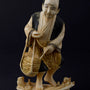 Ivory okimono fisherman