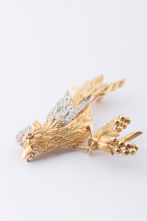Gouden broche (Tiffany & Co)