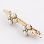 Antique brooch with pearl and diamond