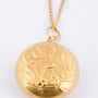 Antiek 18 krt. gouden doosje als hanger