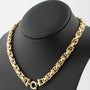 18 krt. gouden schakel collier