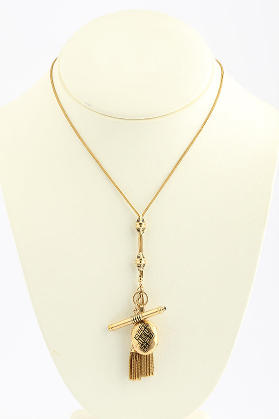 Antique gold watch chain