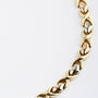Gouden tri-color collier