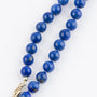 Lapis Lazulli collier aan gouden sluiting
