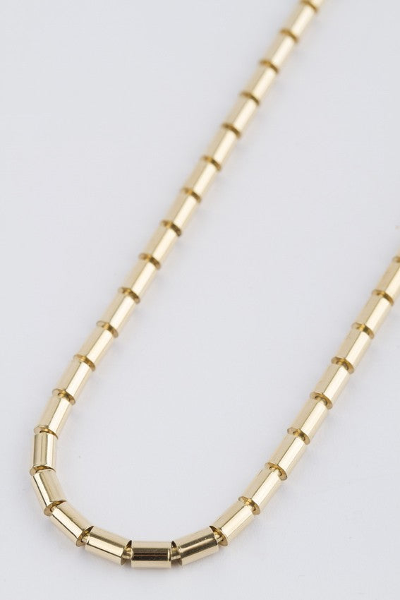 Gouden schakel collier