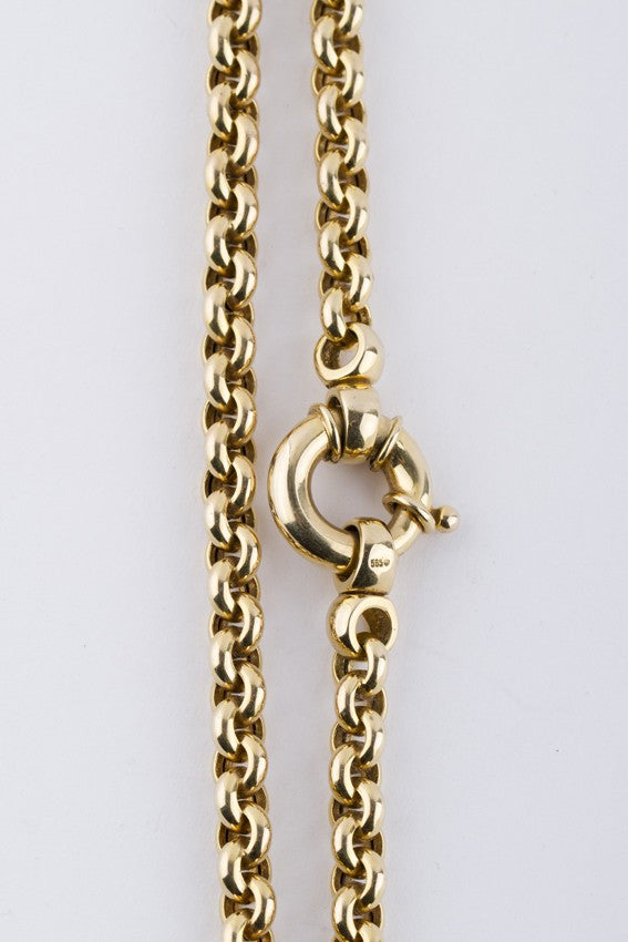 Gouden jasseron collier