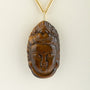 Guanyin carved from tiger's eye