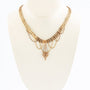 Gouden collier met parels