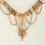 Gouden collier met parels