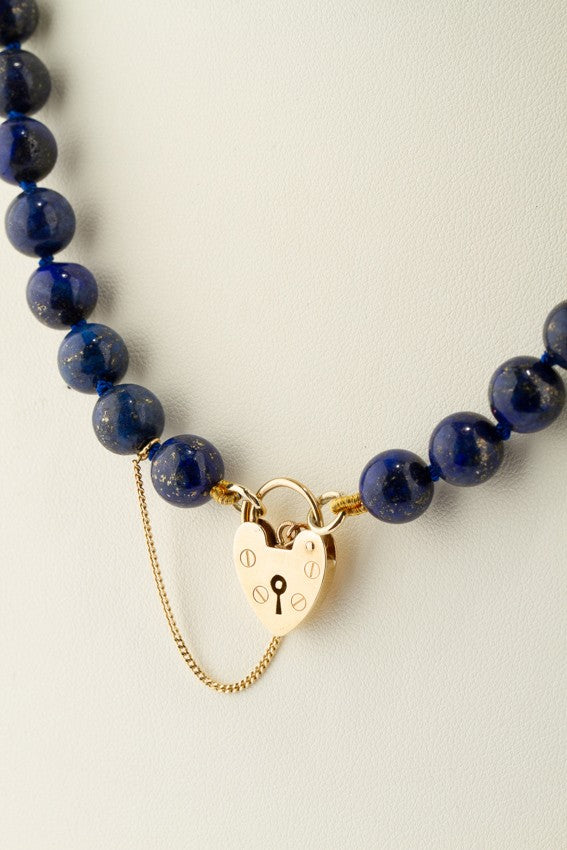 Lapis Lazuli bead necklace
