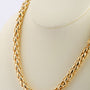 Gold link necklace