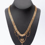 Antiek gouden collier met parels