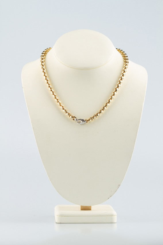 Gouden schakel collier