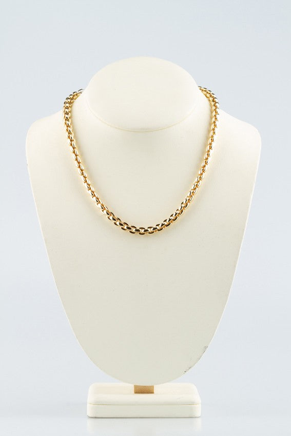 Gouden schakel collier