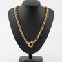 Gouden jasseron collier