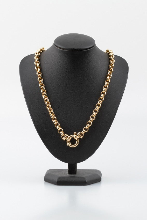 Gouden jasseron collier