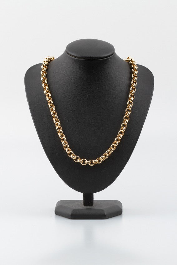 Gouden jasseron collier