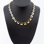 Gouden schakel collier