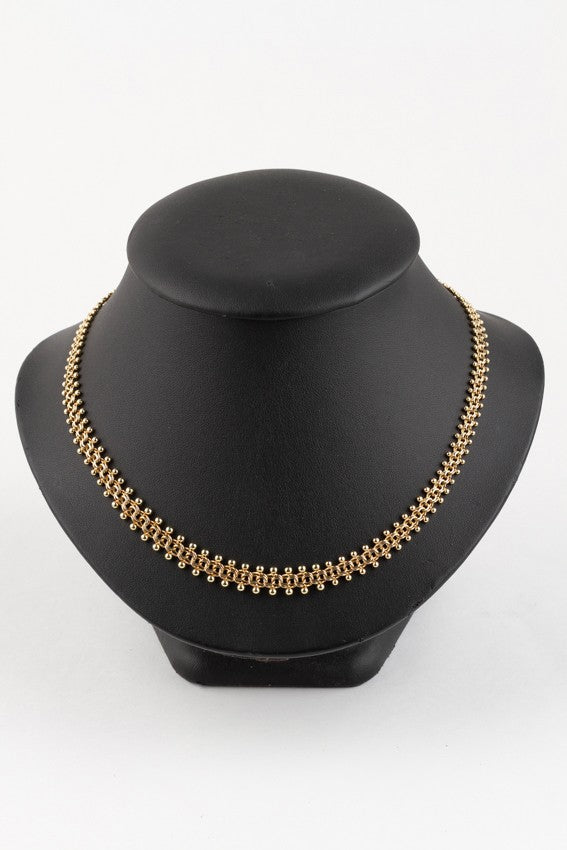 Massief gouden choker