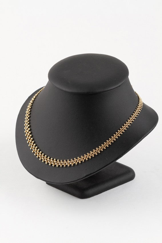 Massief gouden choker