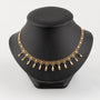 Gouden filigrain collier