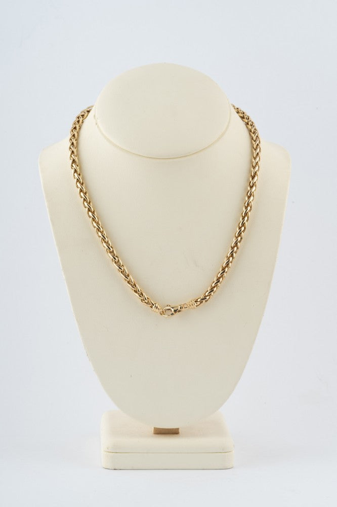 Gouden jasseron collier van het merk Chopard