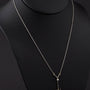 Wit gouden ster hanger met briljant