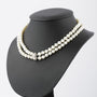 2-strand cultured pearl necklace