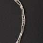 White gold necklace with brilliants and diamonds