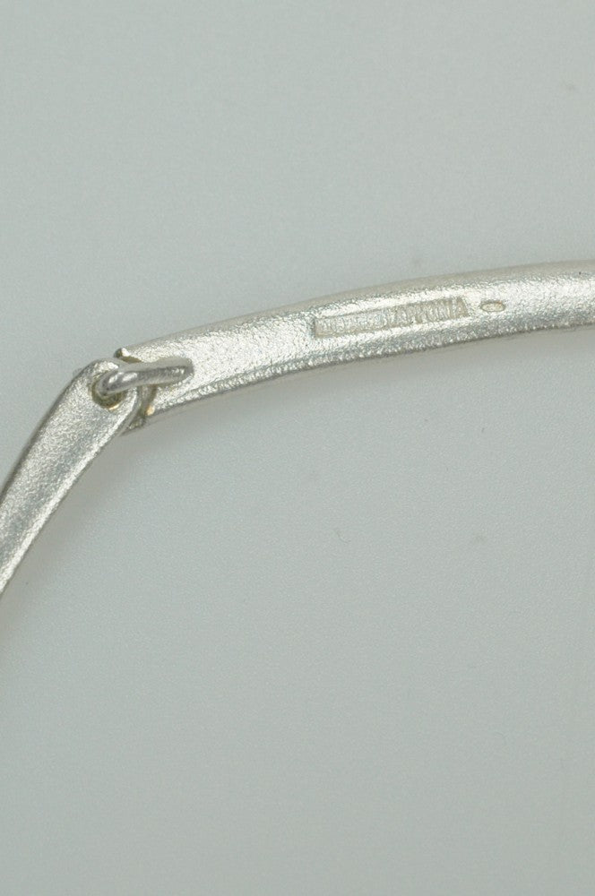 Silver necklace from the Lapponia brand