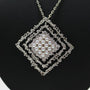 Silver necklace with pendant