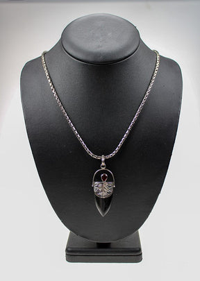 Zilveren collier met hanger