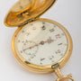 Gouden savonette zakhorloge