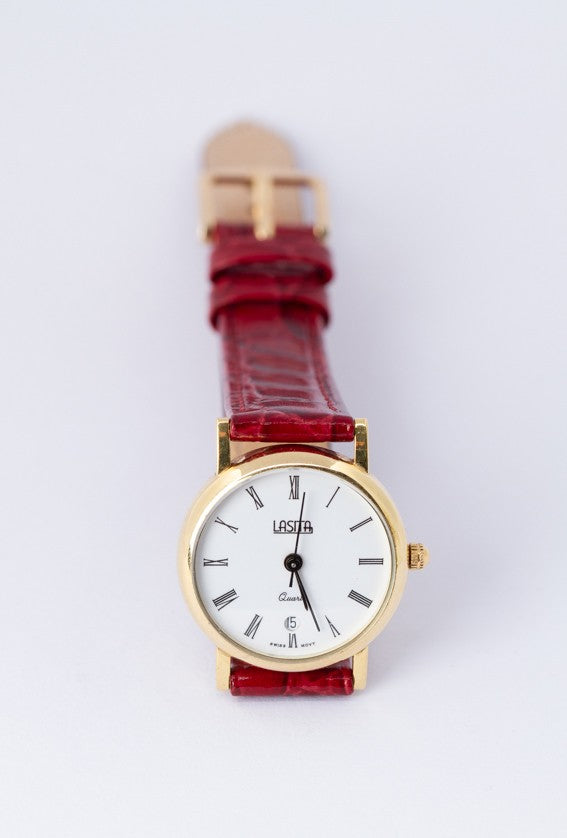 Gold Lasita watch