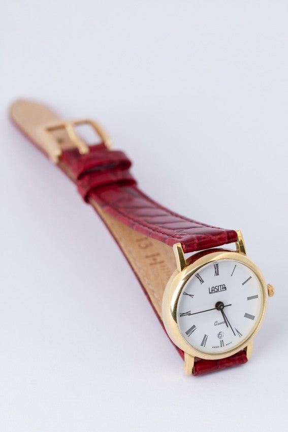 Gold Lasita watch