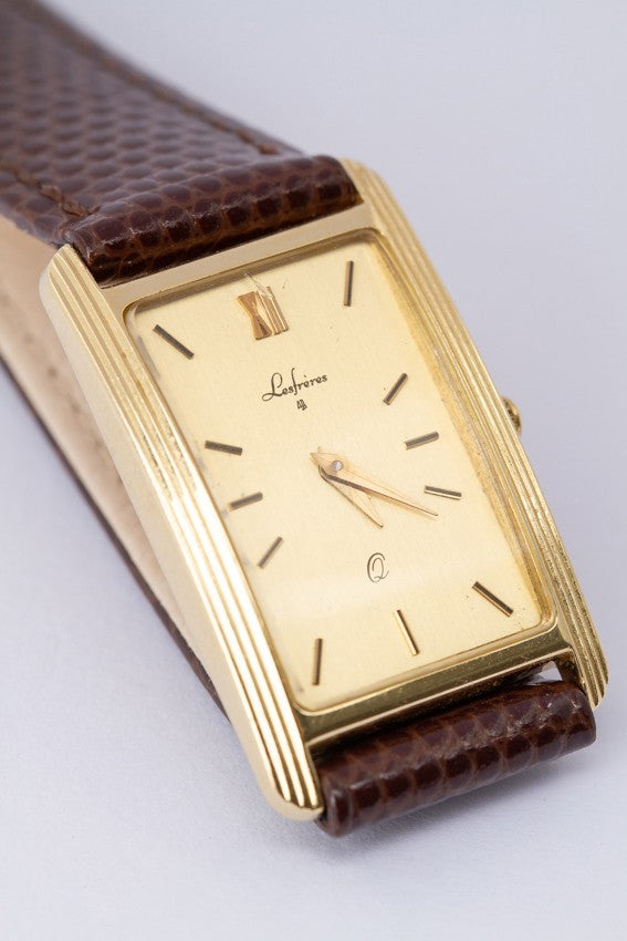 Gold Les Freres watch