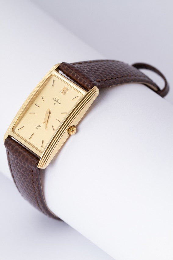 Gouden Les Freres horloge
