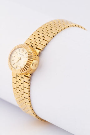 Gold Rolex ladies watch